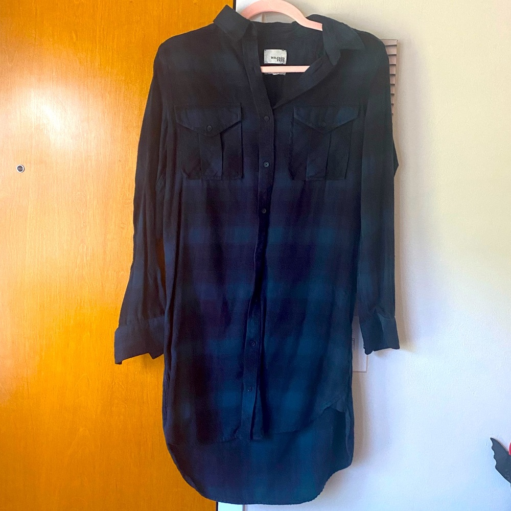Wilfred Free Flannel Dress size Small
